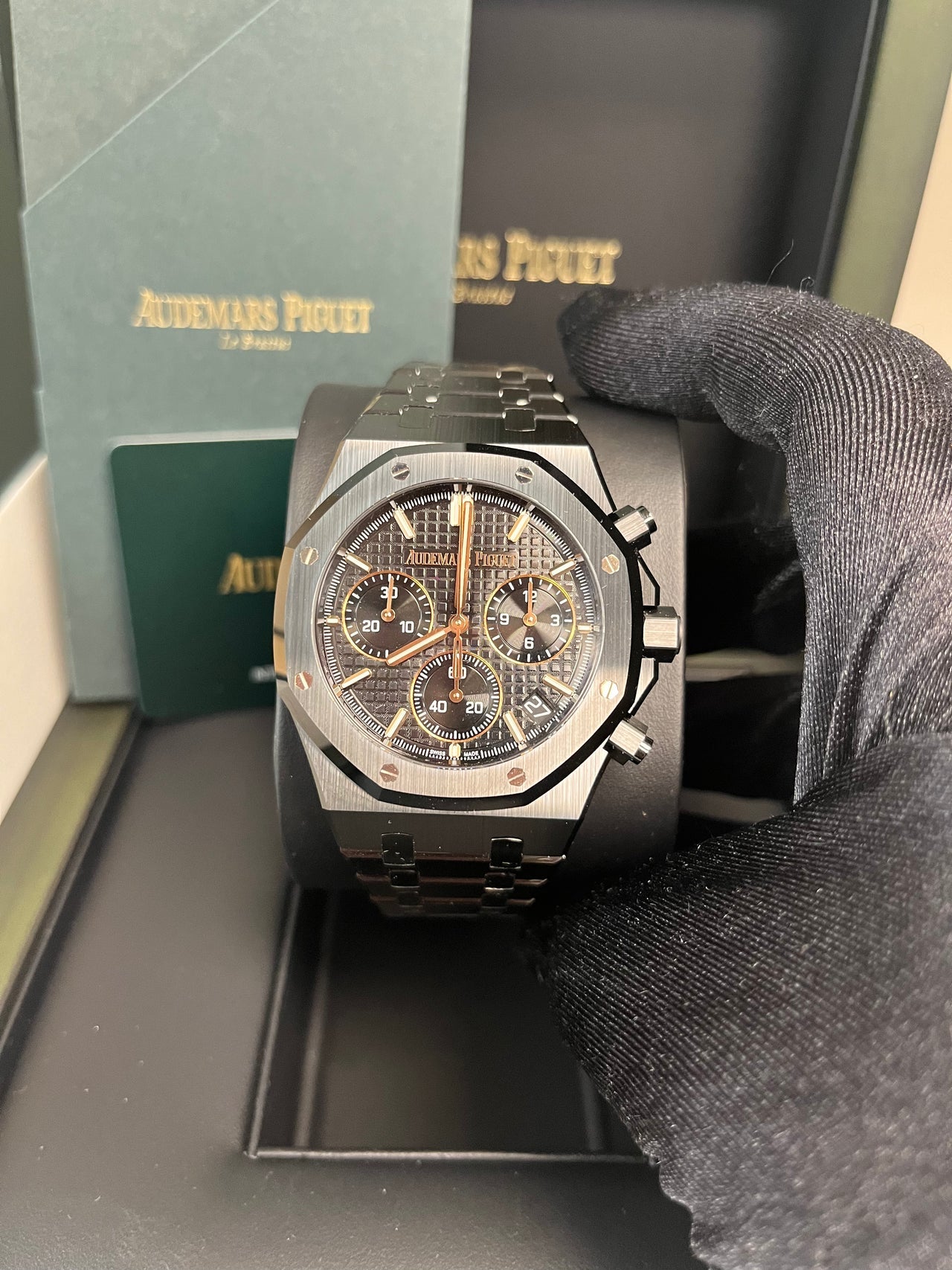 Royal Oak Chronograph 41 Black Ceramic