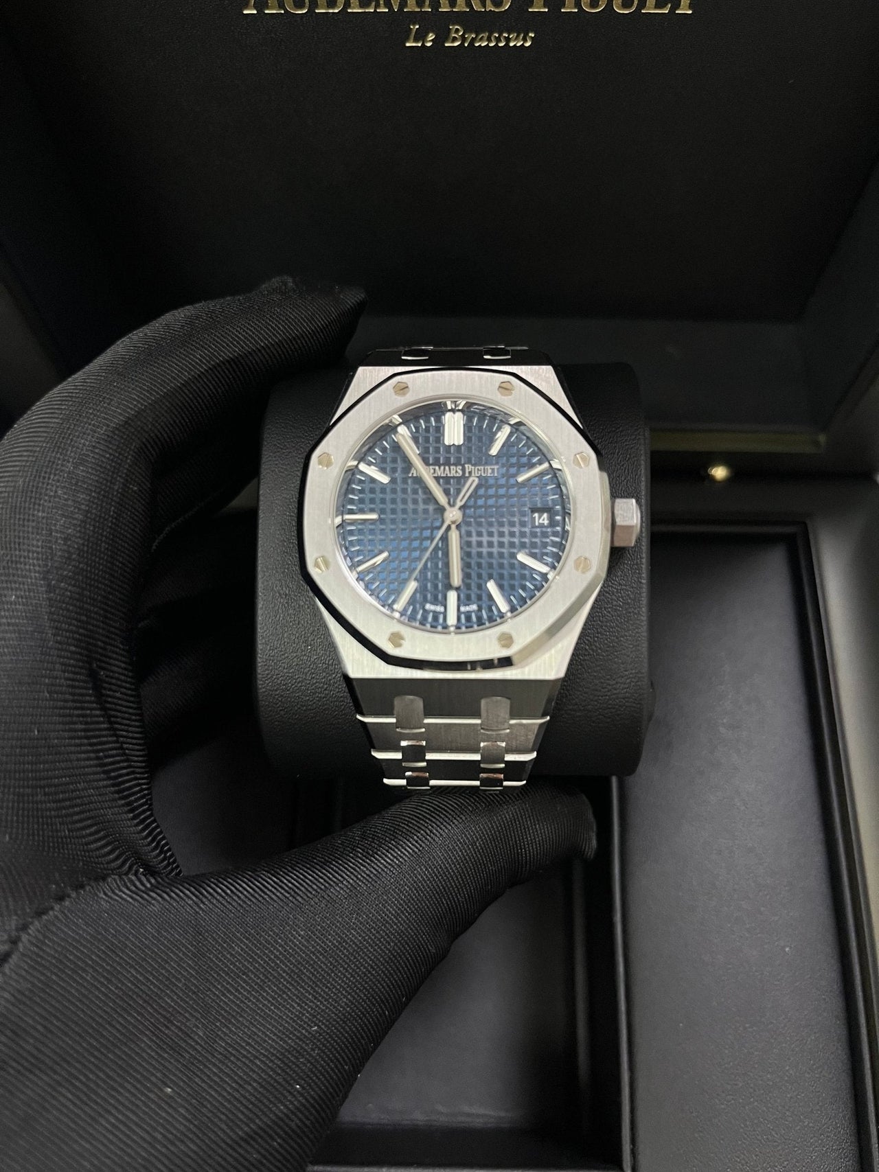 Royal Oak Selfwinding 37 Steel Blue Dial
