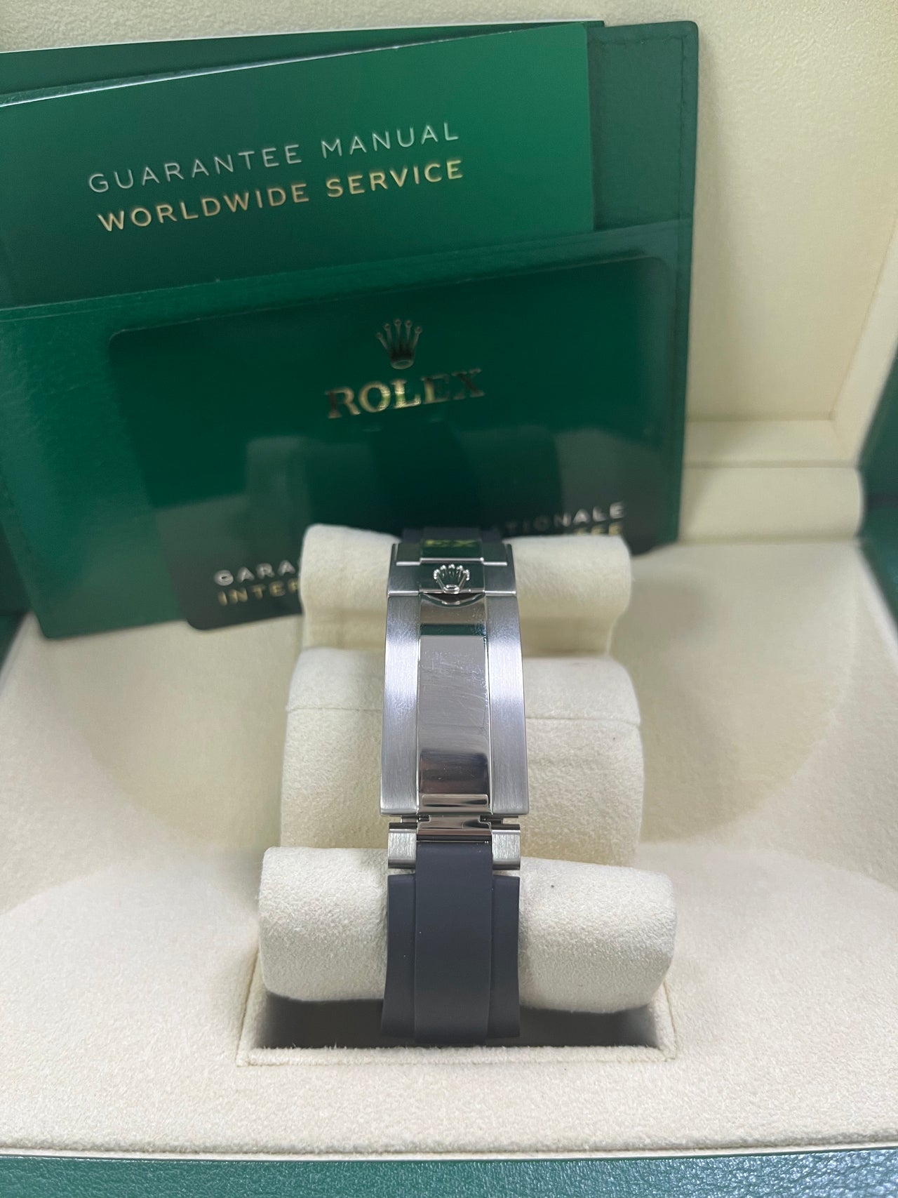 Yacht-Master 42 White Gold Oysterflex