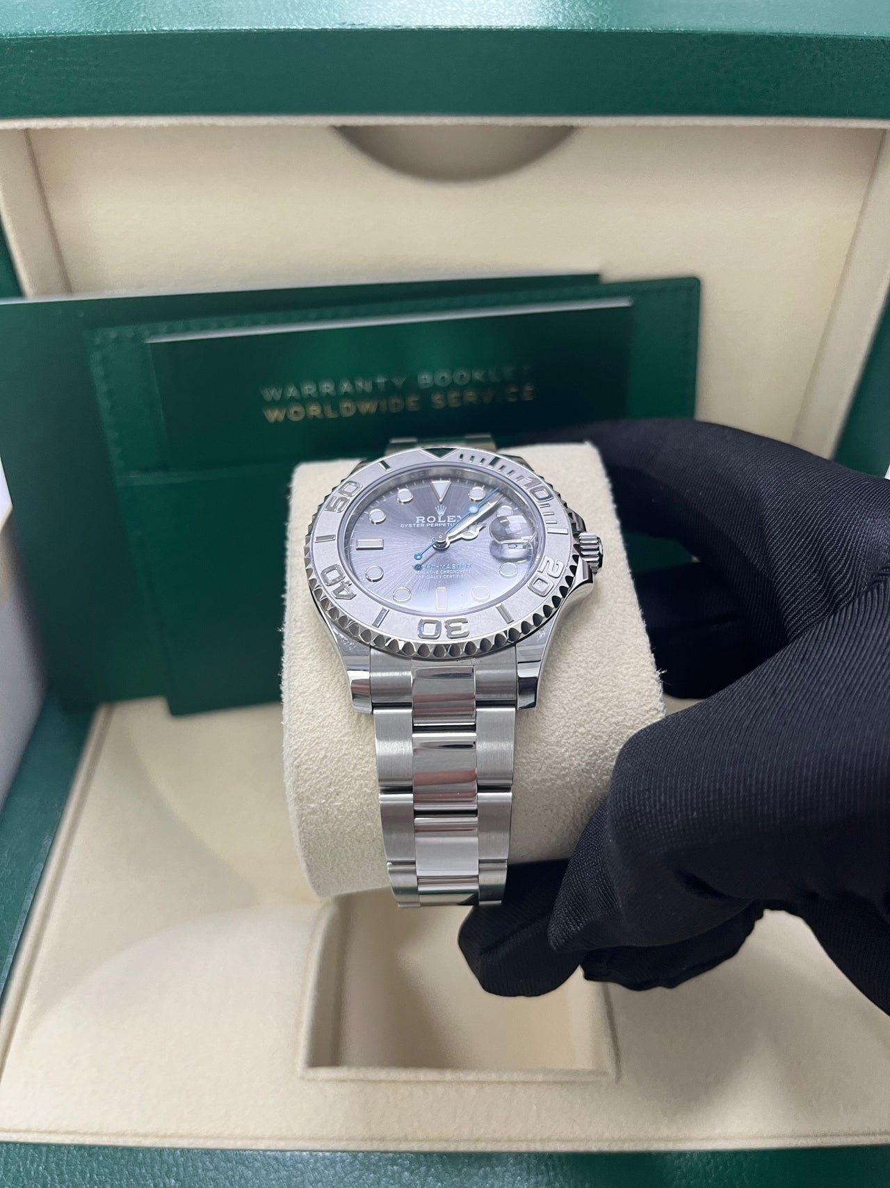 Yacht-Master 37 Rhodium Dial Rolesium
