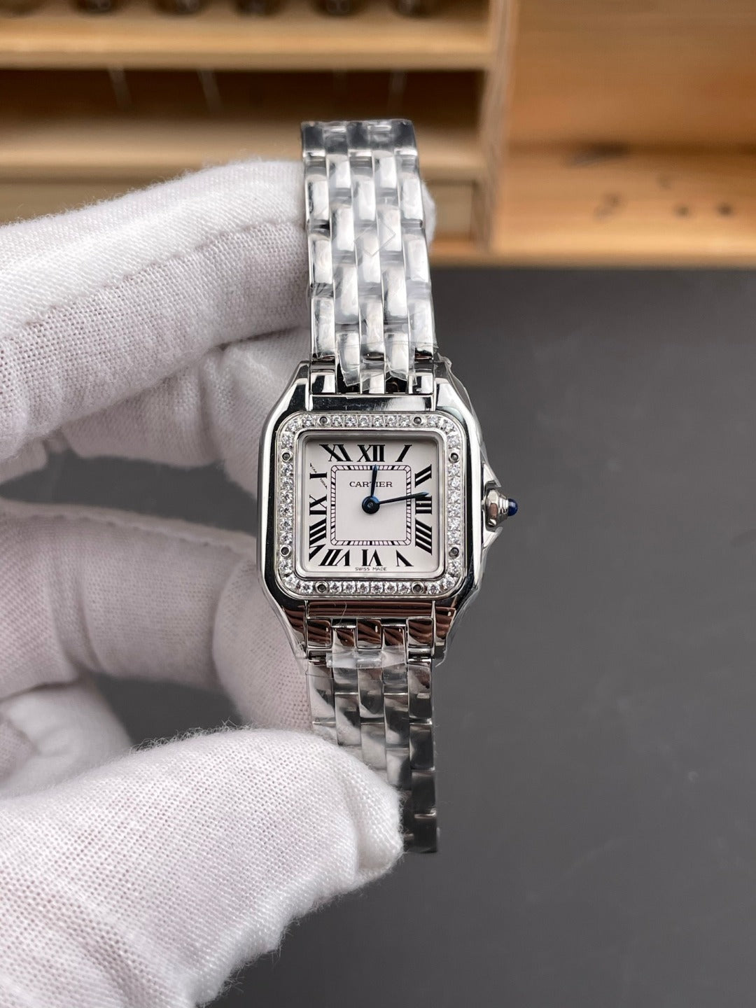 Panthere de Cartier Small Diamond Bezel