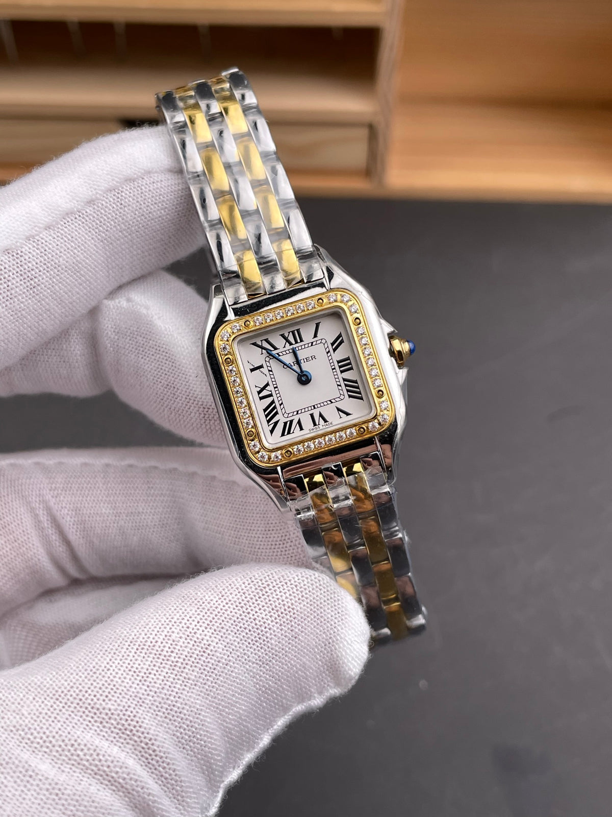 Panthere de Cartier Small Two-Tone Diamond