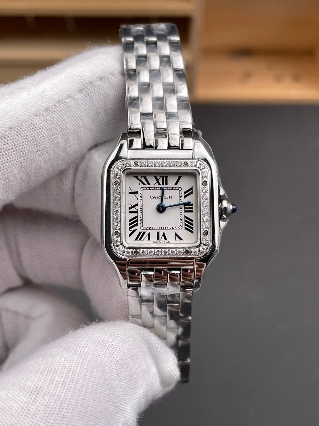 Panthere de Cartier Small Diamond Bezel