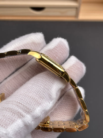 Panthere de Cartier Small Gold Diamond Bezel