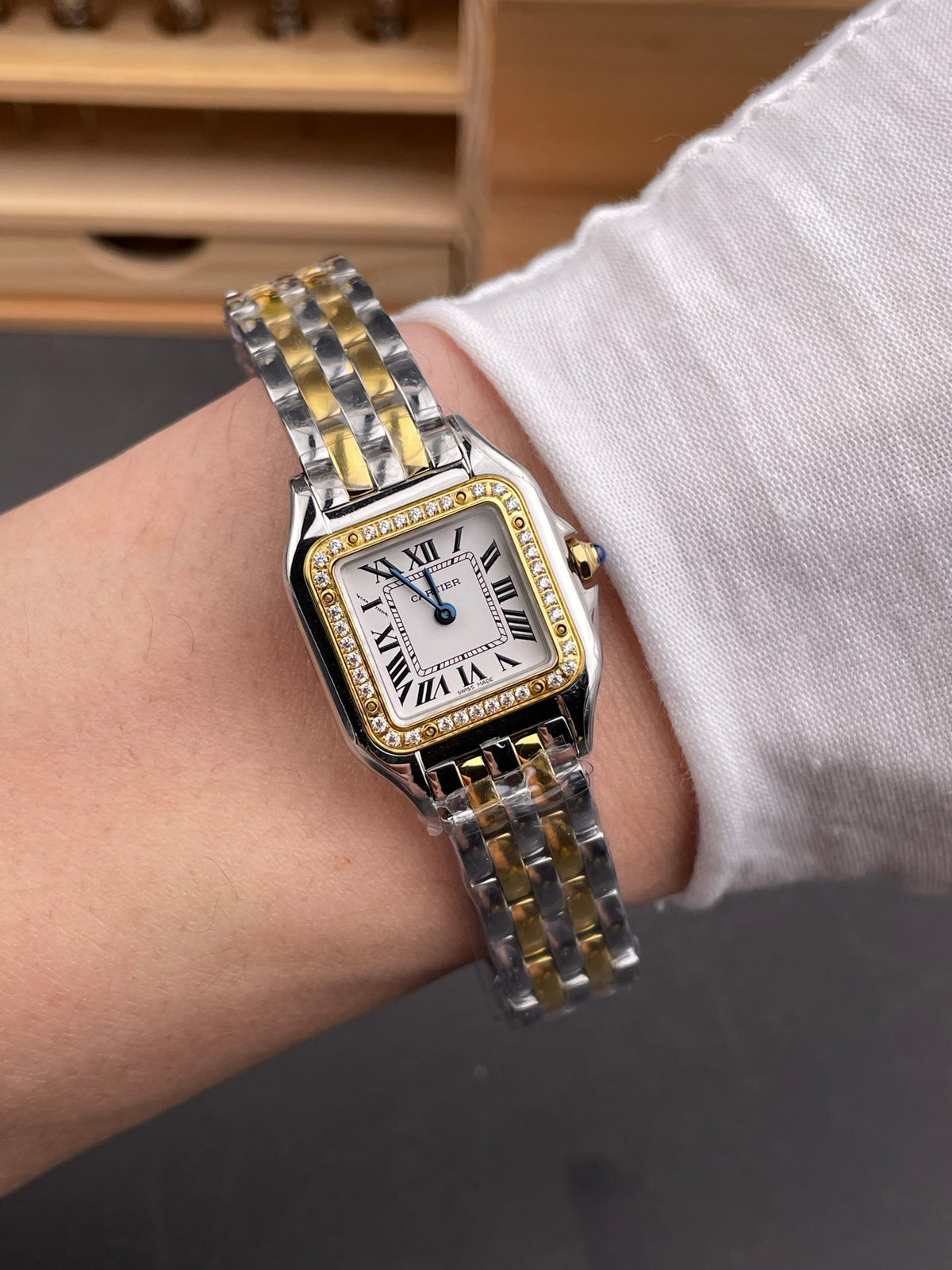 Panthere de Cartier Small Two-Tone Diamond