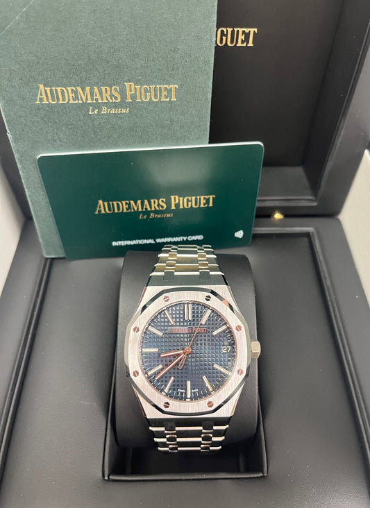 Royal Oak Selfwinding 41 Steel Blue Dial