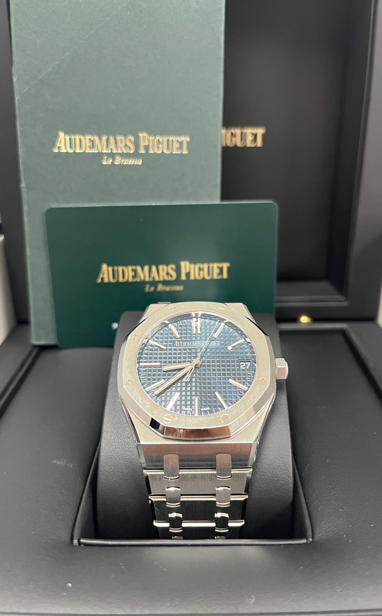 Royal Oak Selfwinding 41 Steel Blue Dial