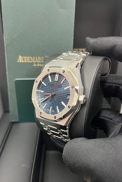 Royal Oak Selfwinding 41 Steel Blue Dial