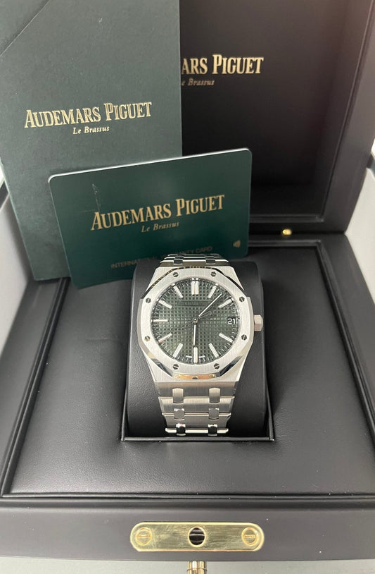 Royal Oak Selfwinding 41 '50th Anniversary' Green Dial Steel
