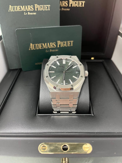 Royal Oak Selfwinding 41 '50th Anniversary' Green Dial Steel
