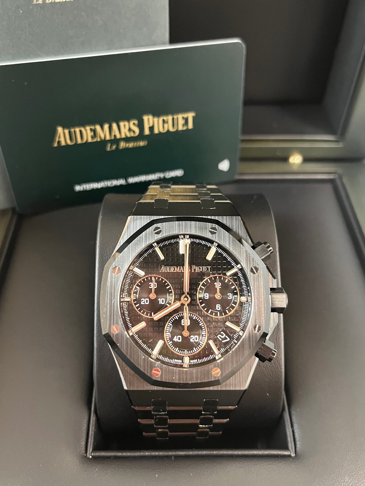 Royal Oak Chronograph 41 Black Ceramic