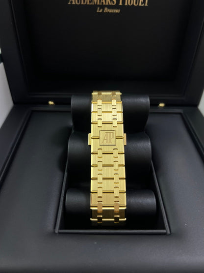 Royal Oak Chronograph 41 Yellow Gold Smoked Champagne