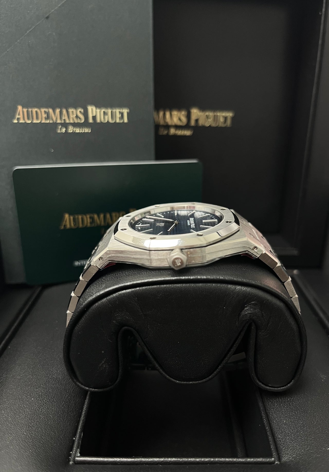 Royal Oak Jumbo Extra-Thin 39 Steel Blue Dial