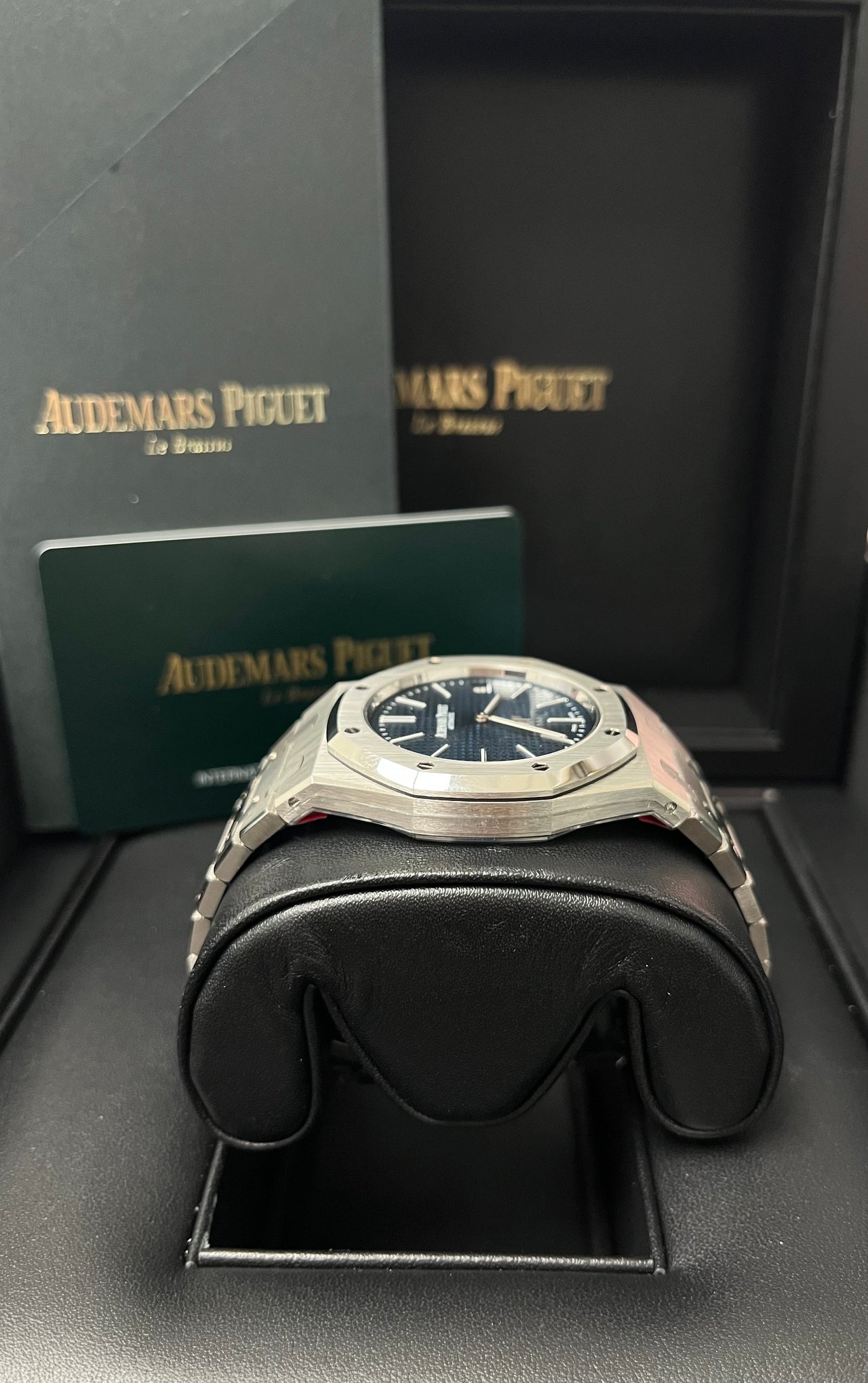 Royal Oak Jumbo Extra-Thin 39 Steel Blue Dial