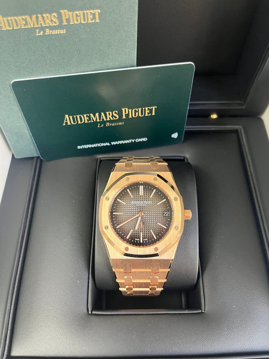 Royal Oak Jumbo Extra-Thin 39 Rose Gold