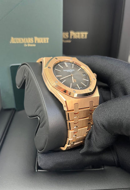 Royal Oak Jumbo Extra-Thin 39 Rose Gold