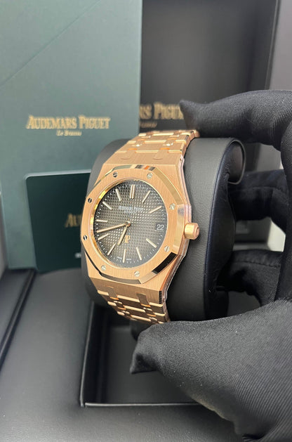 Royal Oak Jumbo Extra-Thin 39 Rose Gold