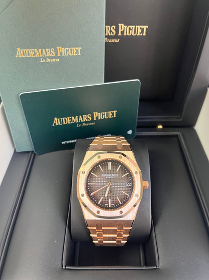 Royal Oak Jumbo Extra-Thin 39 Rose Gold