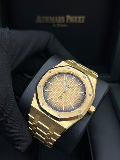 Royal Oak Jumbo Extra-Thin 39 Yellow Gold