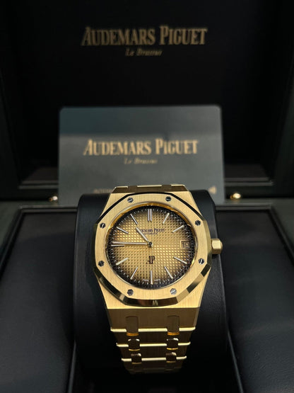 Royal Oak Jumbo Extra-Thin 39 Yellow Gold