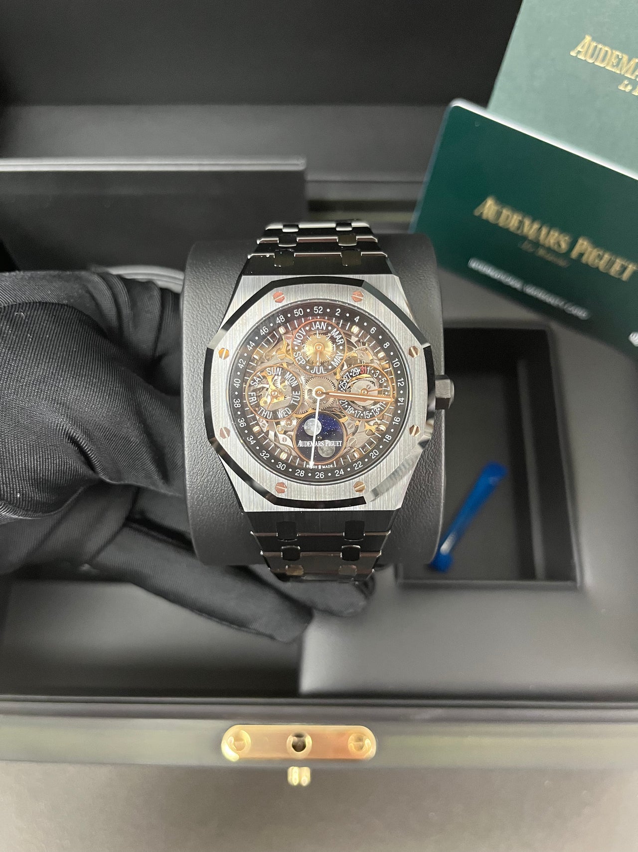 Royal Oak Perpetual Calendar Openworked Ceramic