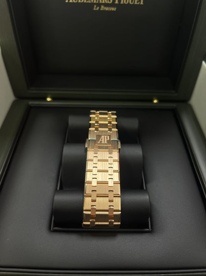 Royal Oak Selfwinding 41 Rose Gold Black Dial