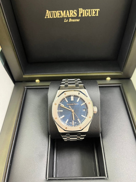 Royal Oak Selfwinding 37 Steel Blue Dial