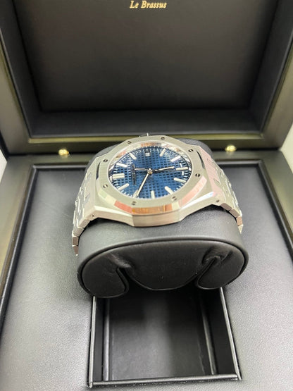 Royal Oak Selfwinding 37 Steel Blue Dial