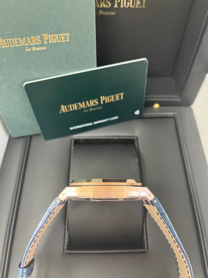 Royal Oak Selfwinding 41 '50th Anniversary' Rose Gold Blue Dial Strap