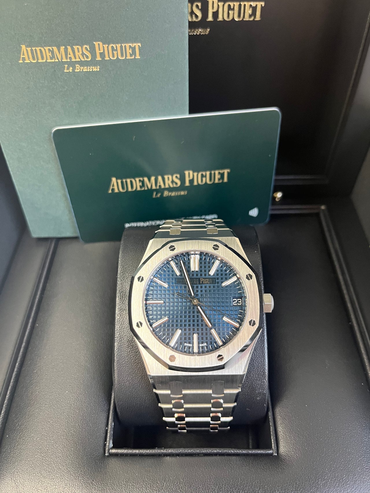 Royal Oak Selfwinding 41 '50th Anniversary' Blue Dial Steel