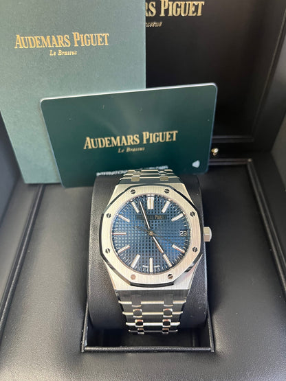 Royal Oak Selfwinding 41 '50th Anniversary' Blue Dial Steel