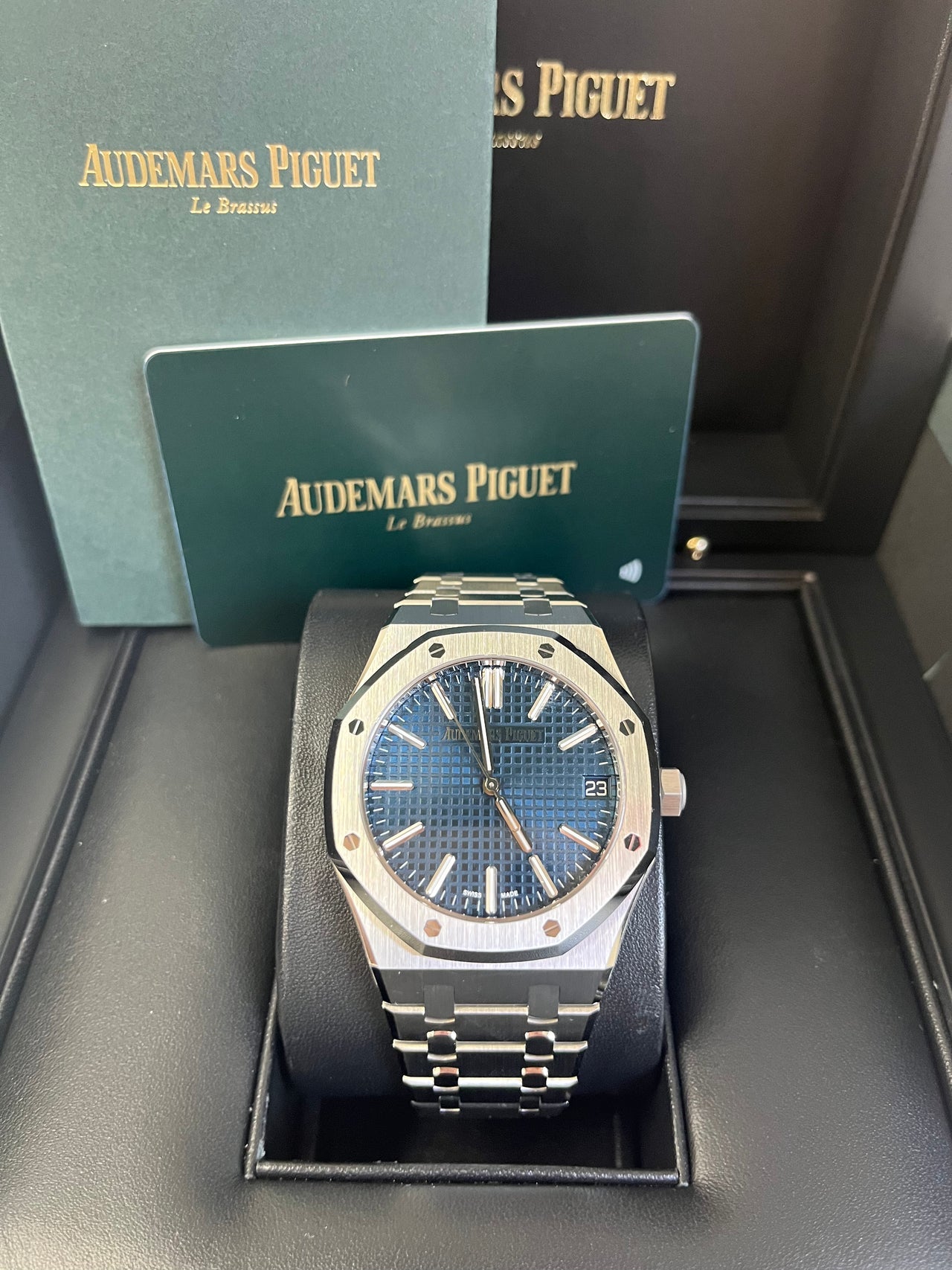 Royal Oak Selfwinding 41 '50th Anniversary' Blue Dial Steel
