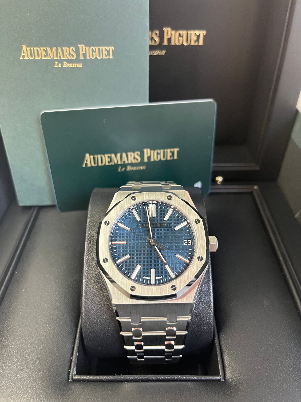 Royal Oak Selfwinding 41 '50th Anniversary' Blue Dial Steel