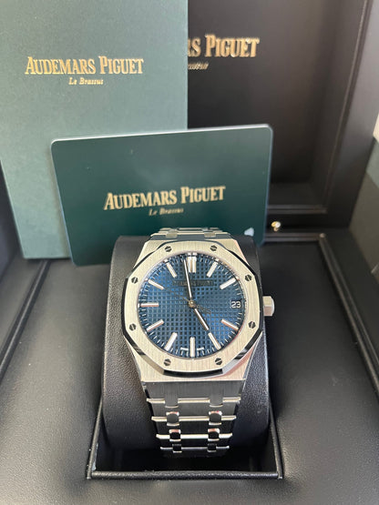 Royal Oak Selfwinding 41 '50th Anniversary' Blue Dial Steel