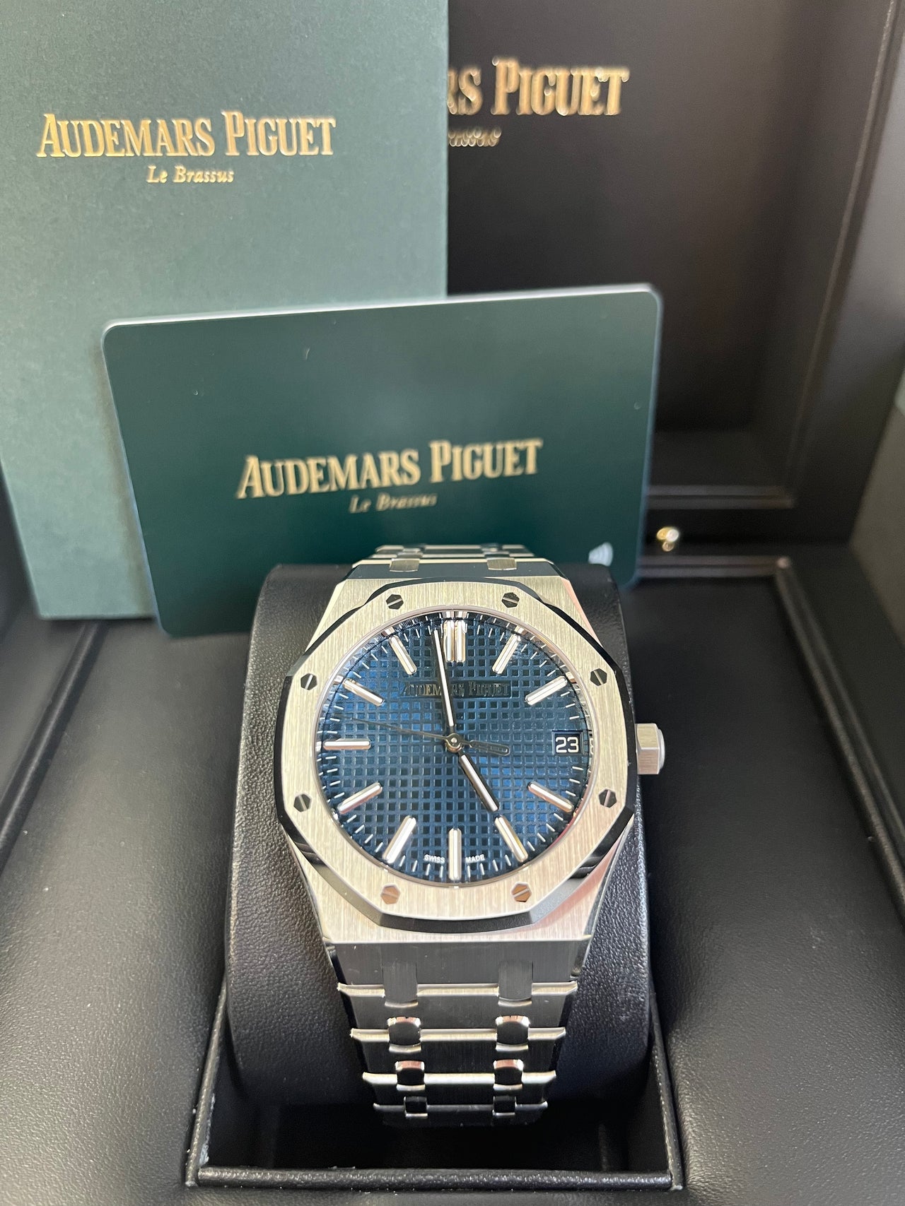 Royal Oak Selfwinding 41 '50th Anniversary' Blue Dial Steel