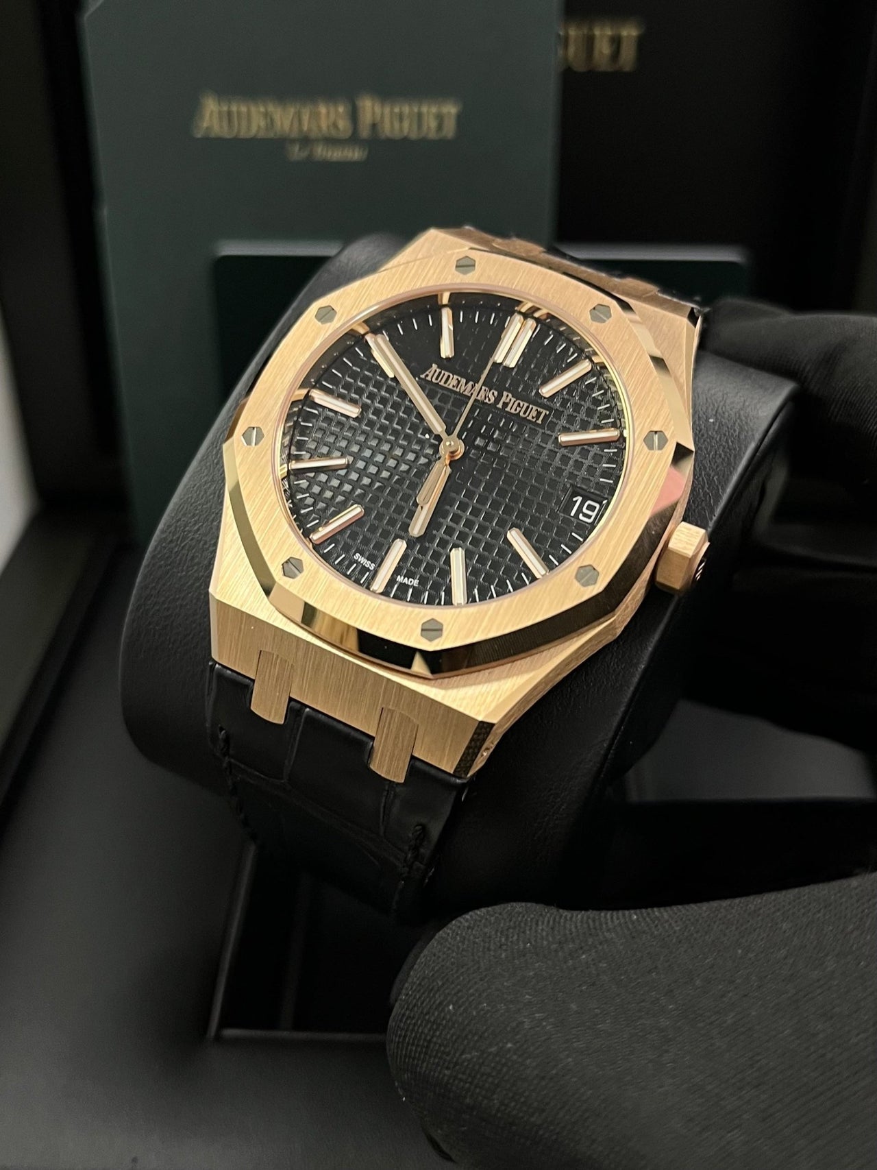 Royal Oak Selfwinding 41 '50th Anniversary' Rose Gold Strap