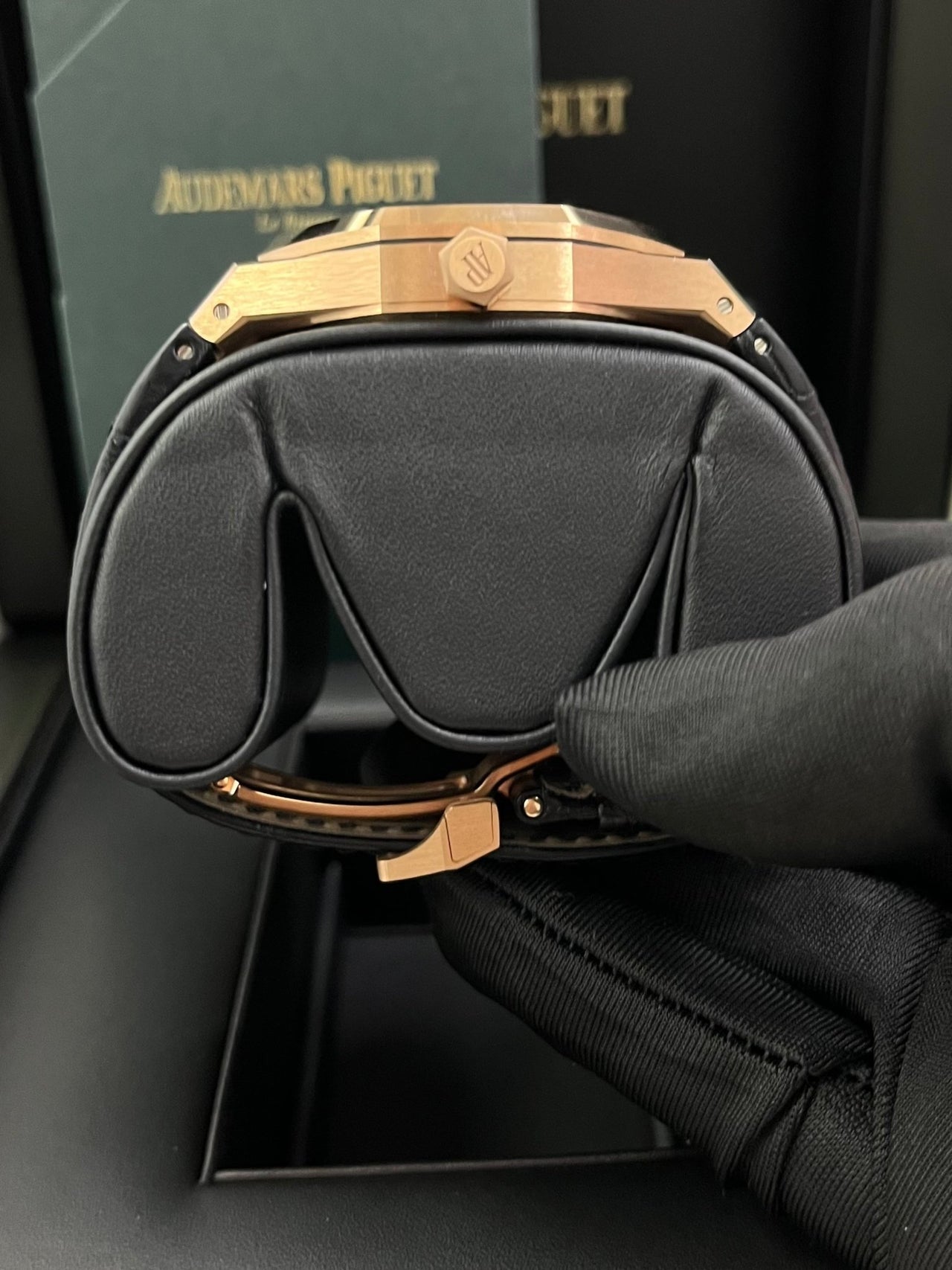 Royal Oak Selfwinding 41 '50th Anniversary' Rose Gold Strap