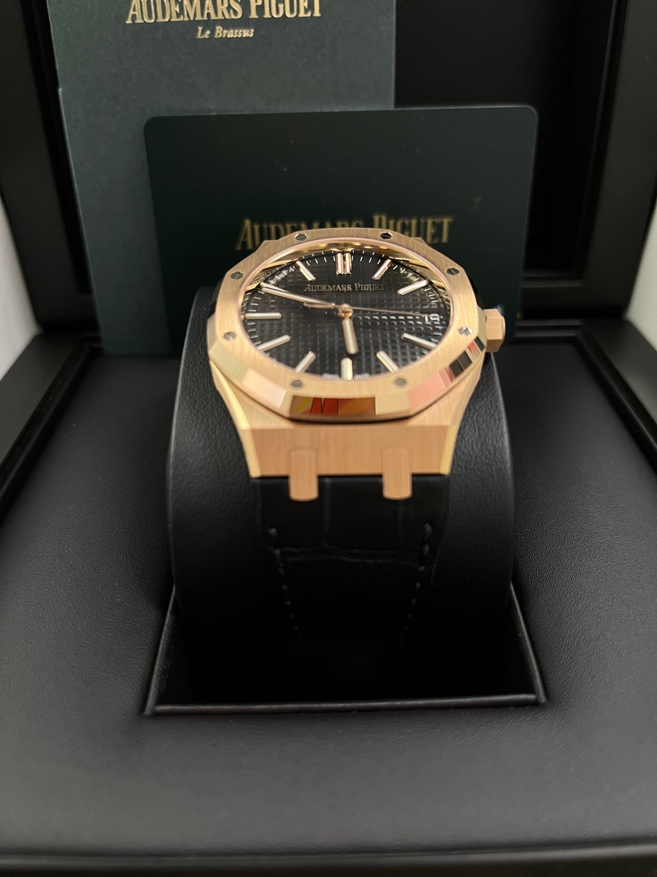 Royal Oak Selfwinding 41 '50th Anniversary' Rose Gold Strap