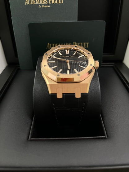 Royal Oak Selfwinding 41 '50th Anniversary' Rose Gold Strap