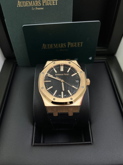 Royal Oak Selfwinding 41 '50th Anniversary' Rose Gold Strap