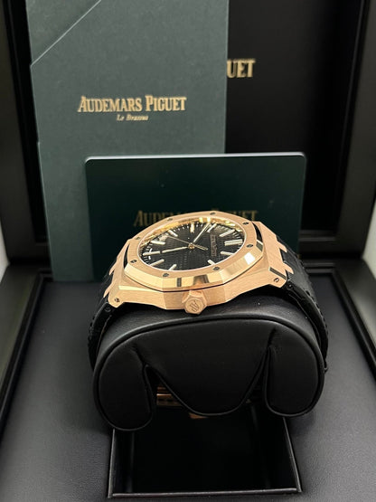 Royal Oak Selfwinding 41 '50th Anniversary' Rose Gold Strap