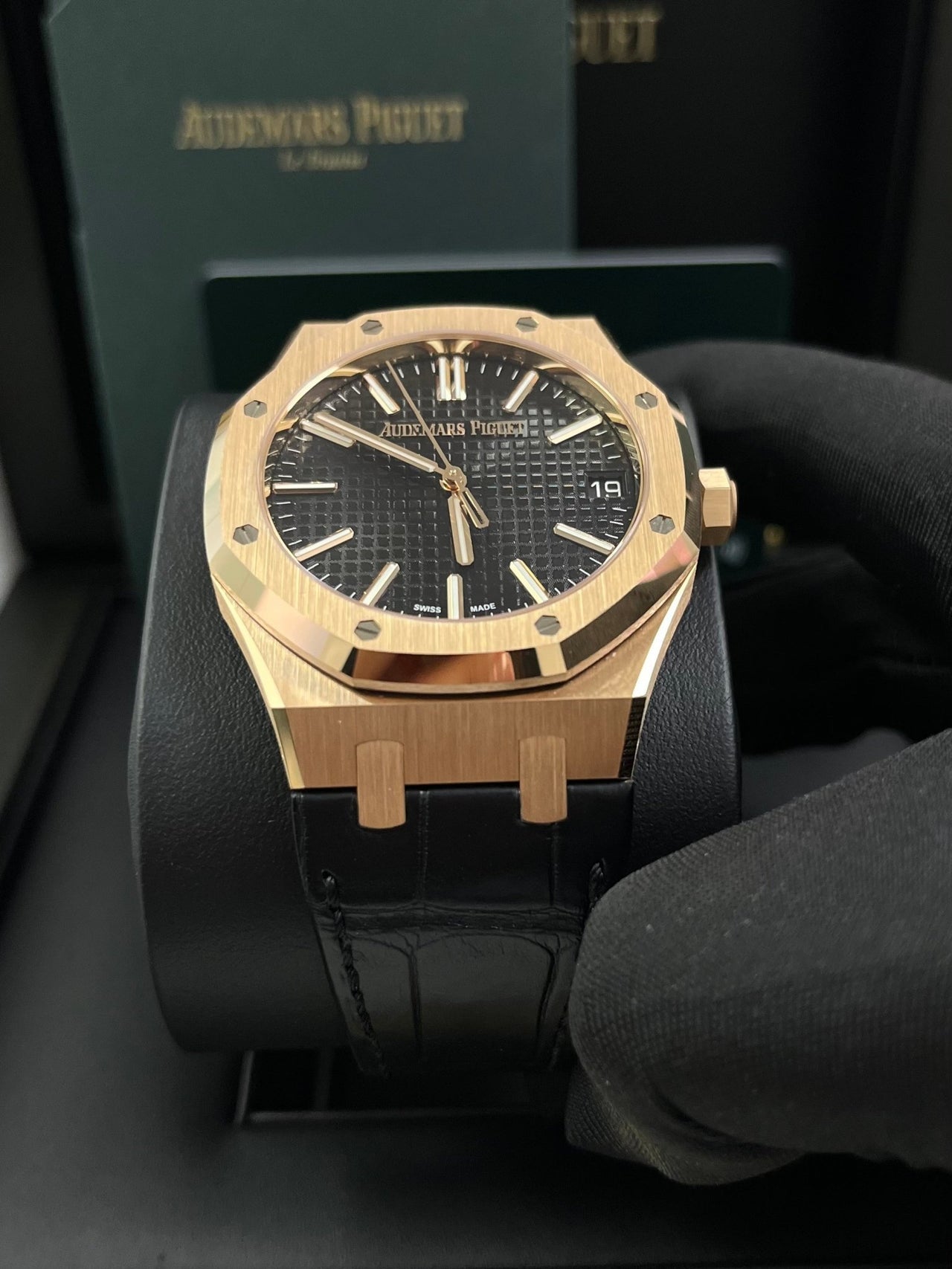 Royal Oak Selfwinding 41 '50th Anniversary' Rose Gold Strap