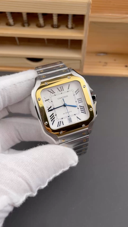 Santos de Cartier Large Two-Tone