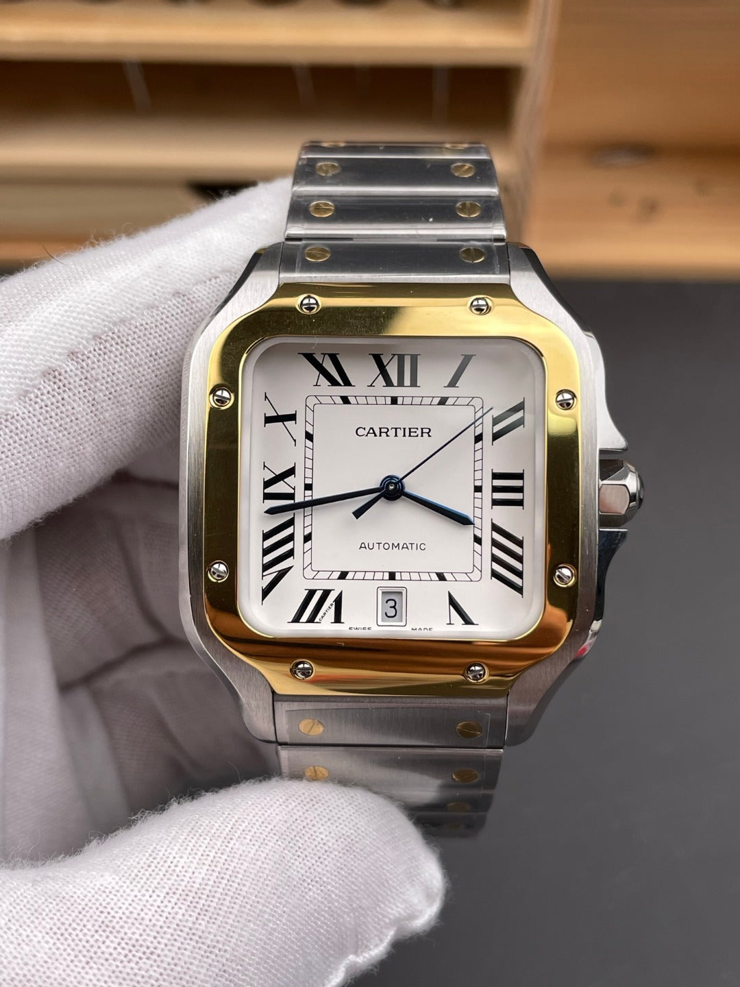 Santos de Cartier Large Two-Tone