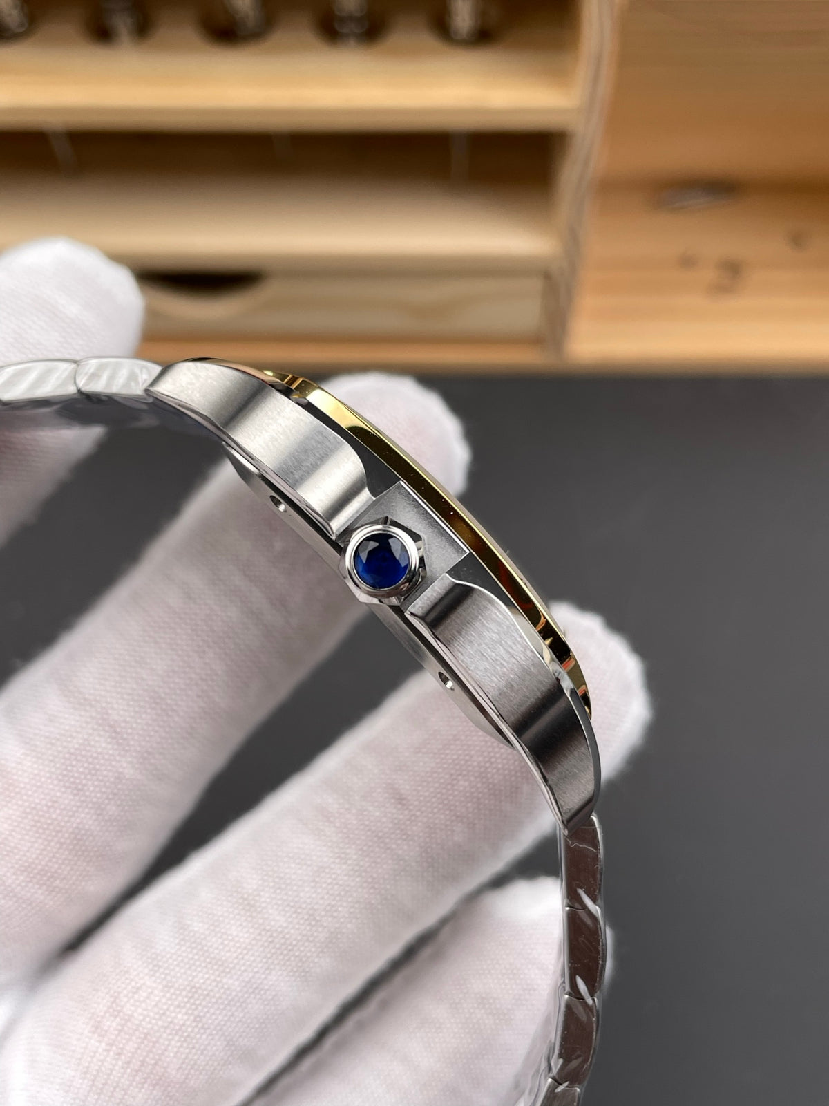 Santos de Cartier Large Two-Tone