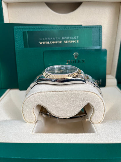 Datejust 41 'Wimbledon' Yellow Gold Oyster