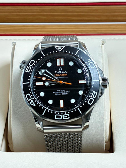 Seamaster Diver 300M Black Dial Bracelet
