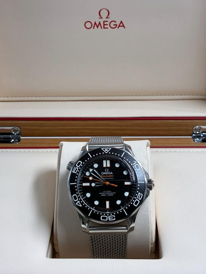 Seamaster Diver 300M Black Dial Bracelet