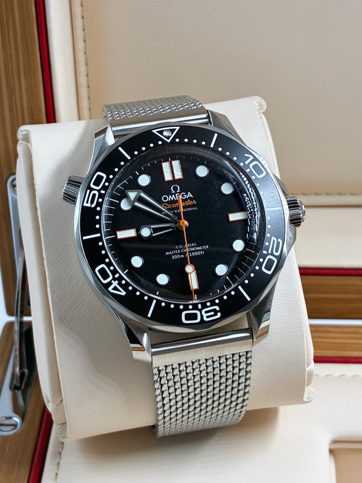 Seamaster Diver 300M Black Dial Bracelet