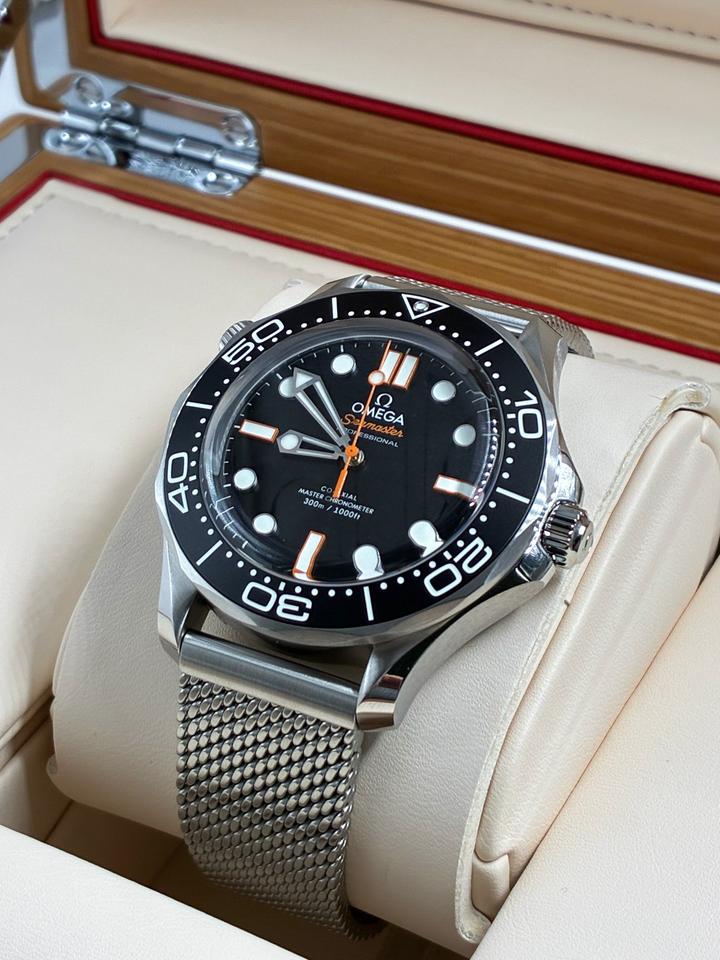 Seamaster Diver 300M Black Dial Bracelet